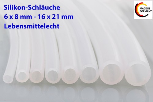 Silikonschläuche 16 mm ø - 6,