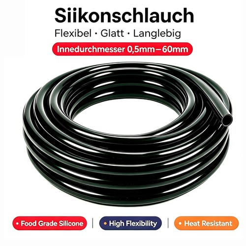 Silikonschlauch schwarz - silikonschlauch,