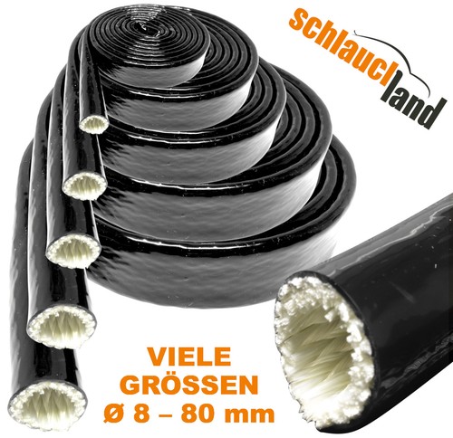 Hitzeschutzschlauch silikon - 1m,