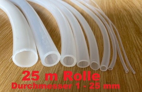 Silikonschlauch 25m rolle - 25m,